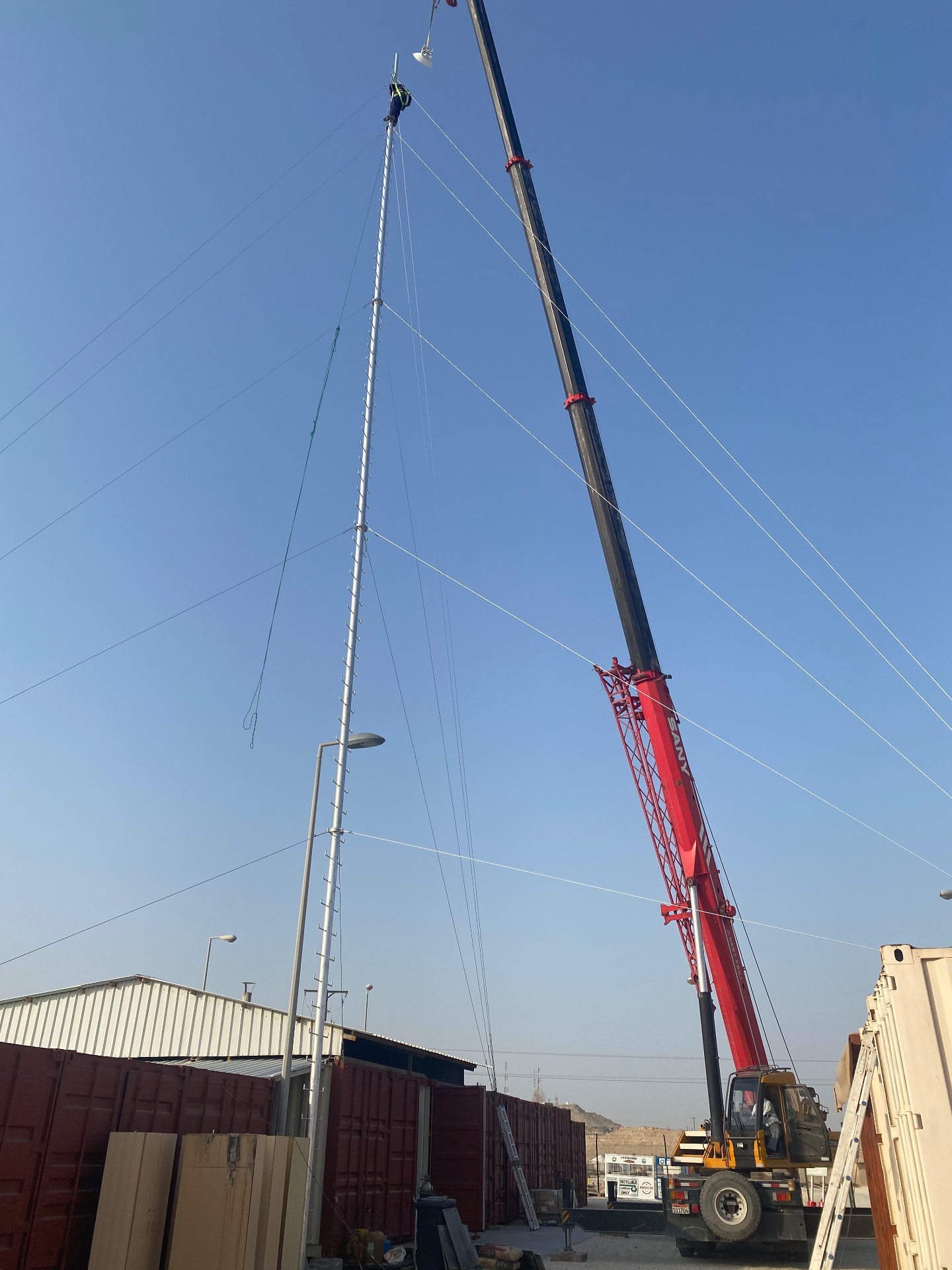 Wireless Mast Installation